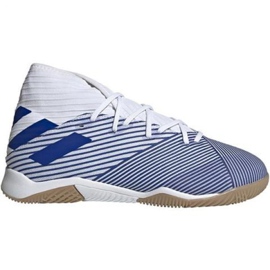 Scarpe indoor adidas Nemeziz 19.3 In Jr EG7241 multicolore bianca