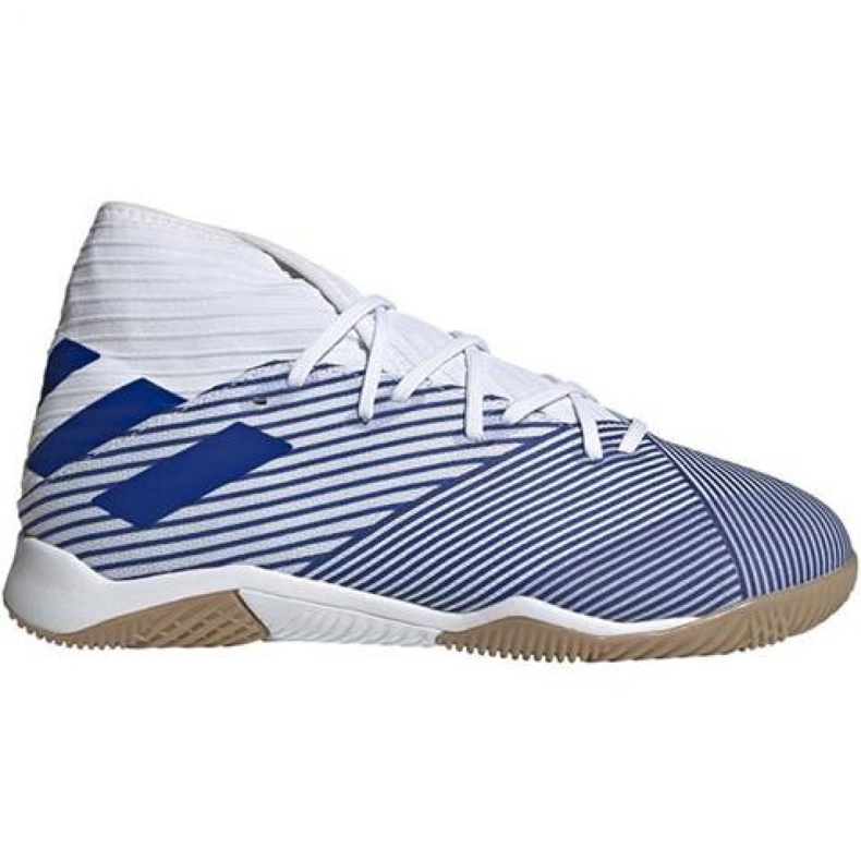 Scarpe indoor adidas Nemeziz 19.3 In Jr EG7241 multicolore bianco