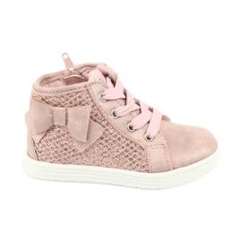 Stivali sportivi da bambina American Club GC17 rosa