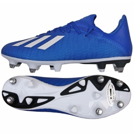 Scarpe da calcio Adidas X 19.3 Sg M EG7165 blu blu