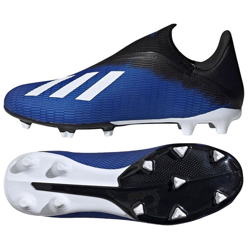 Scarpe da calcio Adidas X 19.3 Ll Fg M EG7178 blu blu