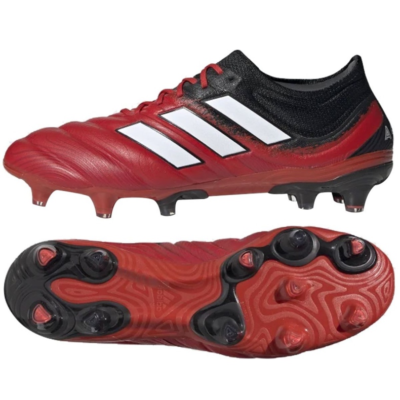 Scarpe da calcio Adidas Copa 20.1 Fg M EF1948 multicolore rosso