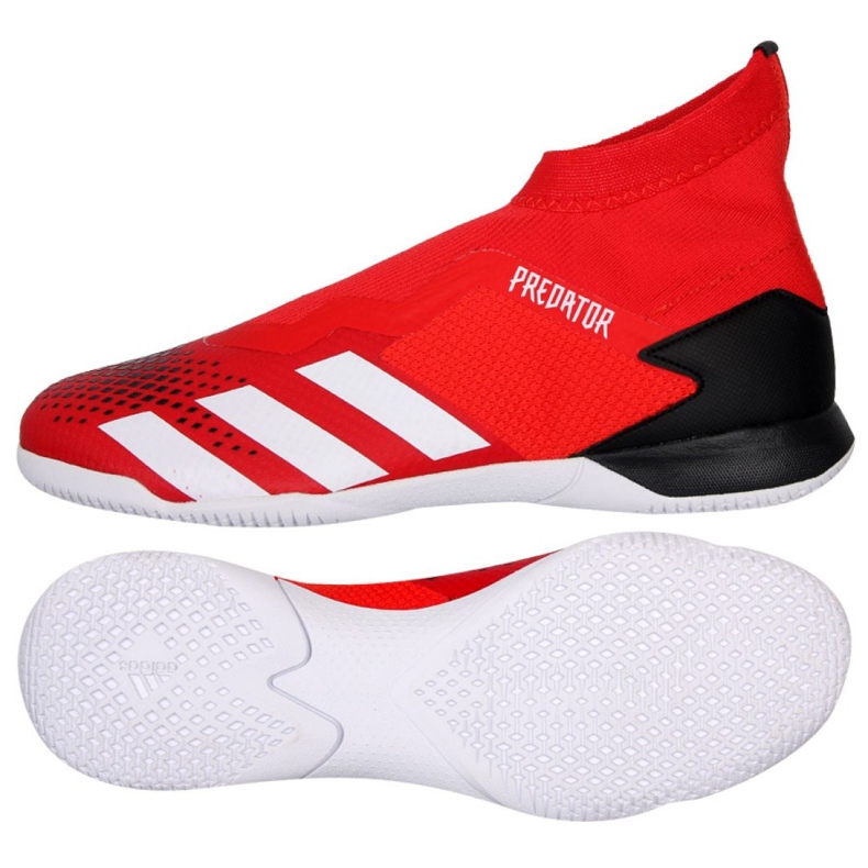 Scarpe indoor adidas Predator 20.3 Ll In M EE9572 rosso rosso