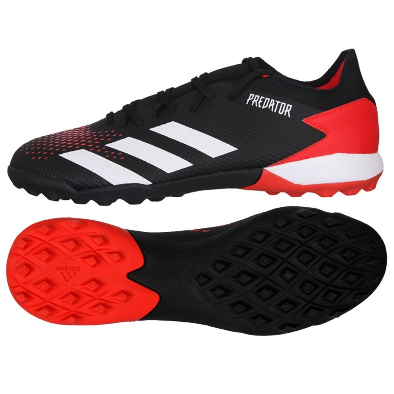 Scarpe da calcio Adidas Predator 20.3 Tf M EF1996 multicolore nero