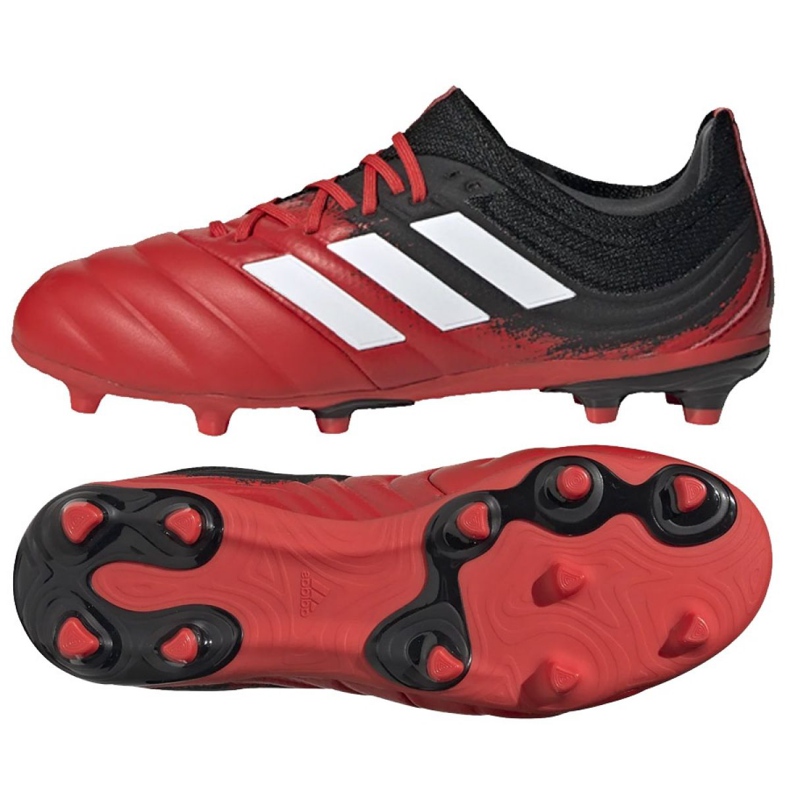 Scarpe da calcio Adidas Copa 20.1 Fg Jr EF1909 rosso rosso