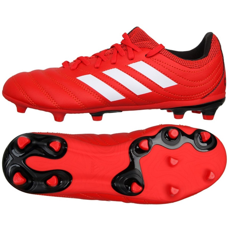 Scarpe da calcio Adidas Copa 20.3 Fg Jr EF1914 rosso rosso
