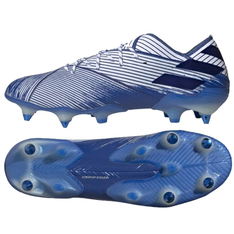 Scarpe da calcio Adidas Nemeziz 19.1 Sg M FU8497 blu blu