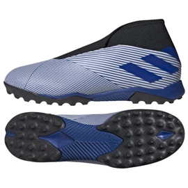 Scarpe da calcio Adidas Nemeziz 19.3 Ll Tf M EG7252 blu bianco