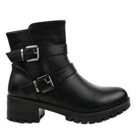 Stivali piatti neri senza isolamento ZX2802 nero