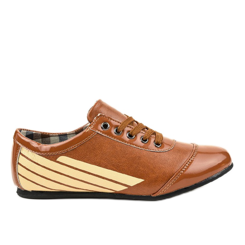 Scarpe jazz classiche marroni 028-1 marrone