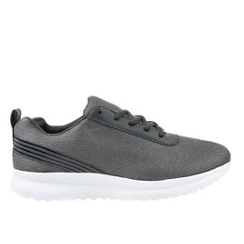 Scarpe sportive grigie 731A-3 grigio