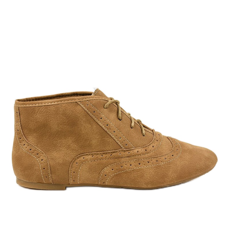 Scarpe jazz traforate marroni DA8753 marrone