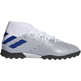 Scarpe da calcio Adidas Nemeziz 19.3 Tf Jr EG7235 multicolore bianca