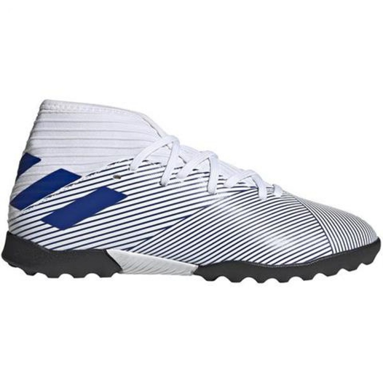Scarpe da calcio Adidas Nemeziz 19.3 Tf Jr EG7235 multicolore bianca
