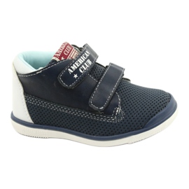 American Club Scarpe sportive americane per velcro gc12 blu navy
