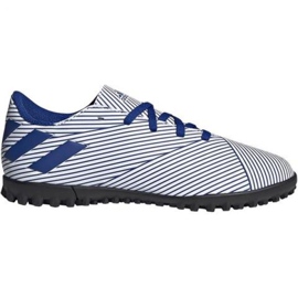 Scarpe da calcio Adidas Nemeziz 19.4 Tf Jr FV3313 multicolore blu