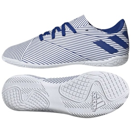 Scarpe indoor adidas Nemeziz 19.4 In Jr EF1754 multicolore bianca