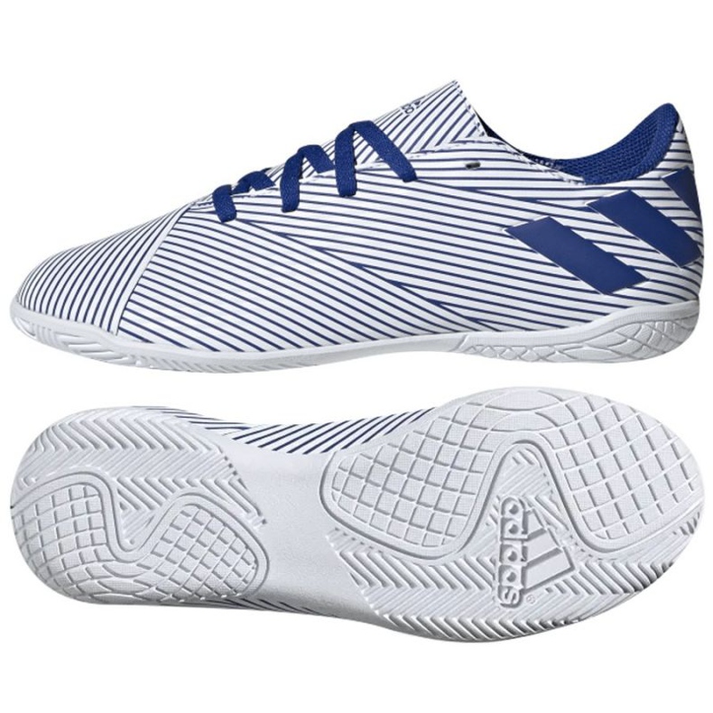 Scarpe indoor adidas Nemeziz 19.4 In Jr EF1754 multicolore bianca