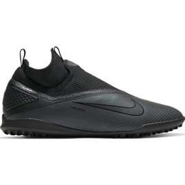Scarpa da calcio Nike React Phantom Vsn 2 Pro Df Tf M CD4174-010 nero nero