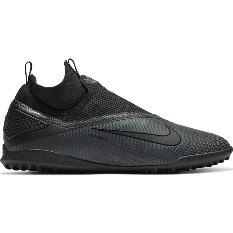 Scarpa da calcio Nike React Phantom Vsn 2 Pro Df Tf M CD4174-010 nero nero