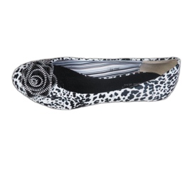 Ballerine Bella Decorazione 369-15 Nero bianco