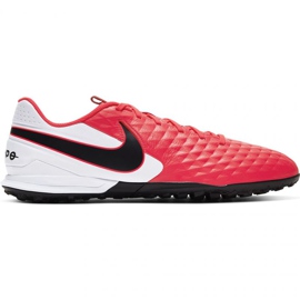 Scarpa da calcio Nike Tiempo Legend 8 Academy Tf AT6100 606 d'oro arance e rossi
