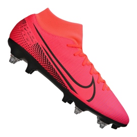 Scarpa Nike Superfly 7 Academy SG-Pro Ac M BQ9141-606 rosa rosso