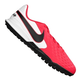 Scarpa Nike Legend 8 Academy Tf Jr AT5736-606 multicolore arance e rossi