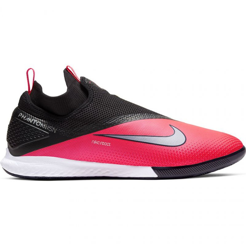 Scarpe indoor Nike React Phantom Vsn 2 Pro Df Ic M CD4170-606 rosso arance e rosse