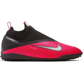 Nike React Phantom Vsn 2 Pro Df Tf M CD4174-606 scarpe da calcio rosso rosso