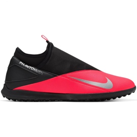 Nike Phantom Vsn 2 Club Df Tf M CD4173-606 scarpe da calcio rosso arance e rossi
