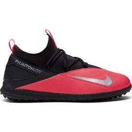 Scarpe da calcio Nike Phantom Vsn 2 Club Df Tf Jr CD4079-606 rosso rosso