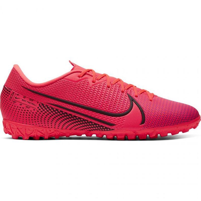 Nike Mercurial Vapor 13 Academy Tf M AT7996-606 scarpe da calcio rosso arance e rosse