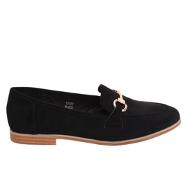 Nero Mocassini neri da donna T355P Black