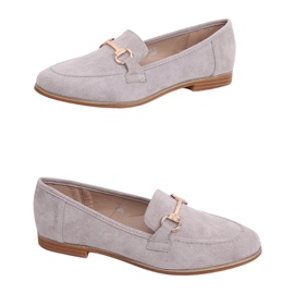 Grigio Mocassini grigi da donna T355P Grigio