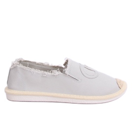 Espadrillas grigie da donna NB273P LT.GREY grigio