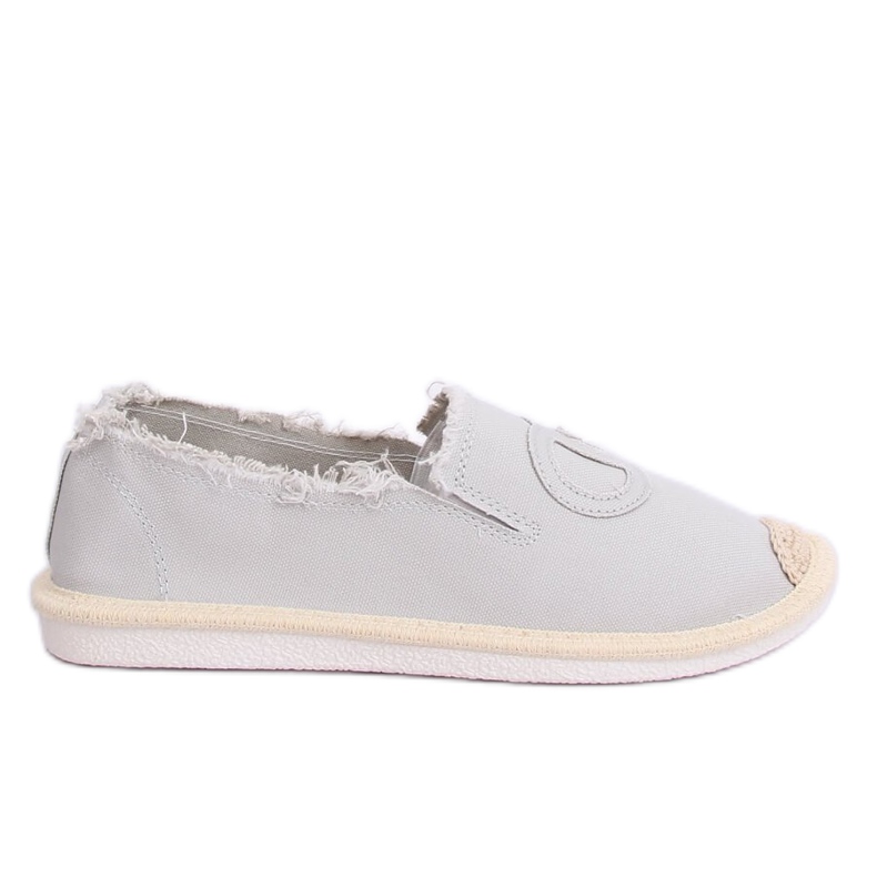 Espadrillas grigie da donna NB273P LT.GREY grigio