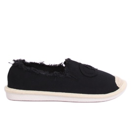 Espadrillas nere da donna NB273P Black nero