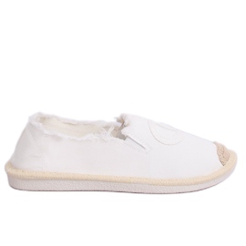 Espadrillas da donna bianche NB273P White bianco
