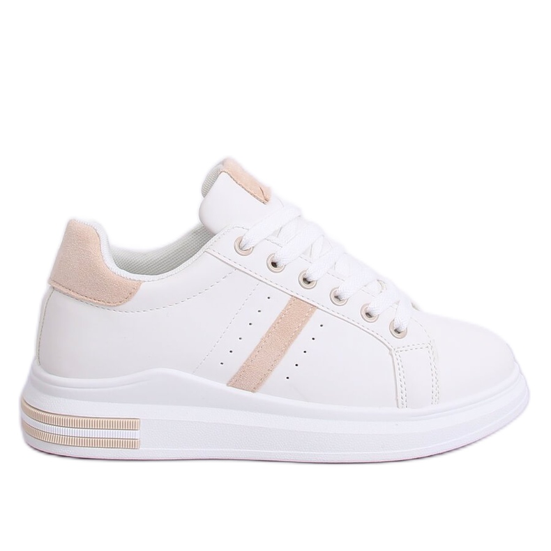 Scarpe sportive da donna bianche BL201P Beige bianca