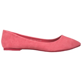 Goodin Ballerine Rosa Con Ecopelle