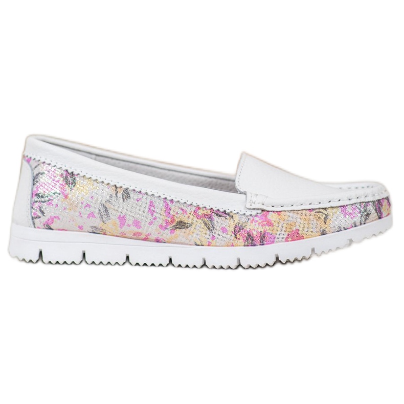 Vinceza Mocassini Con Fantasia bianca multicolore