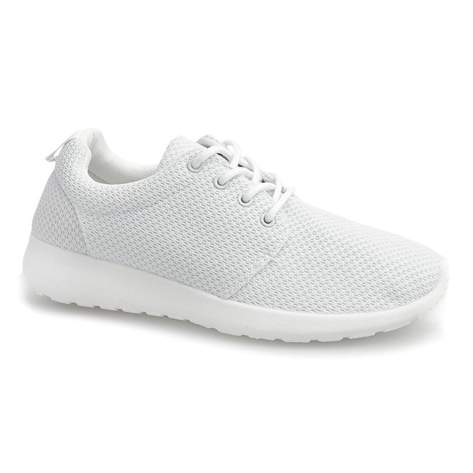 Sneakers sportive D016 Bianco bianca