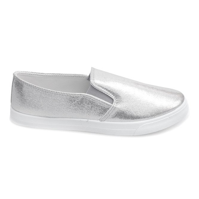 Sneakers lucide 368 argento grigio