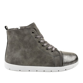 Calde scarpe da ginnastica grigie VT-63 grigio
