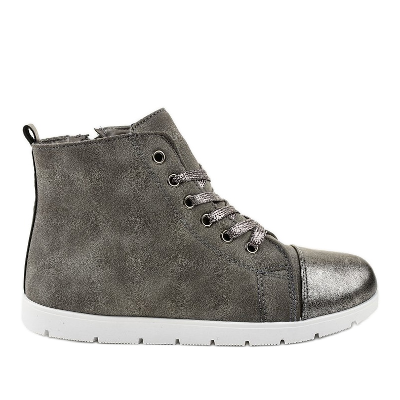 Calde scarpe da ginnastica grigie VT-63 grigio
