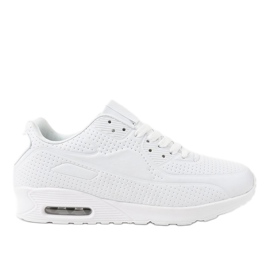 Scarpe sportive da uomo bianche M014-3 bianco