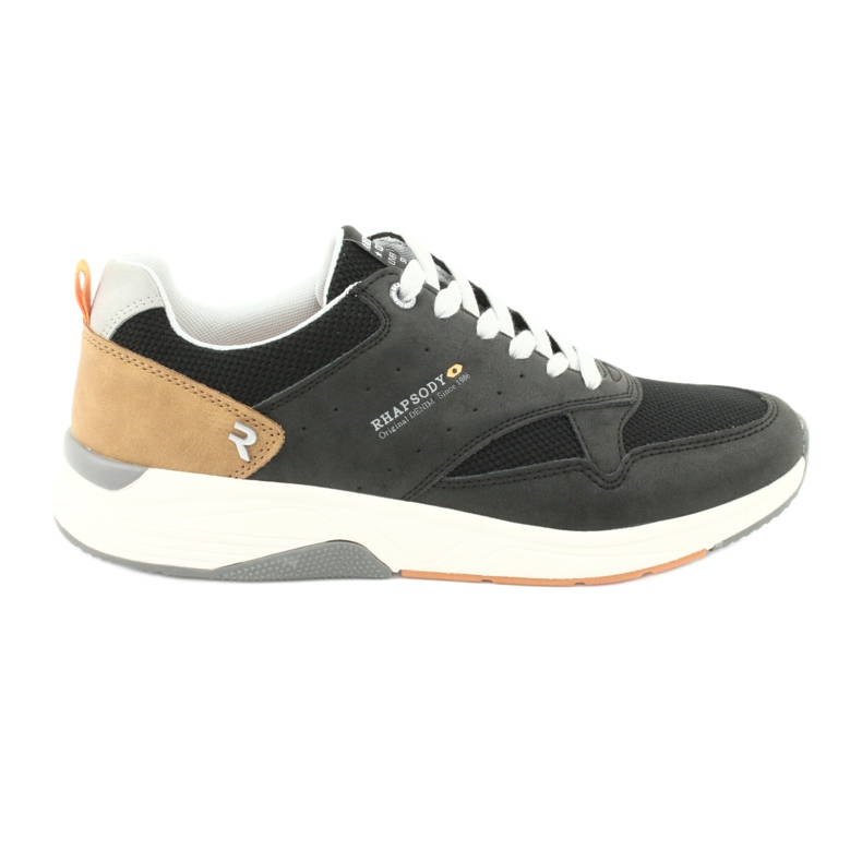 Scarpe sportive da uomo American Club RH19 nere nero