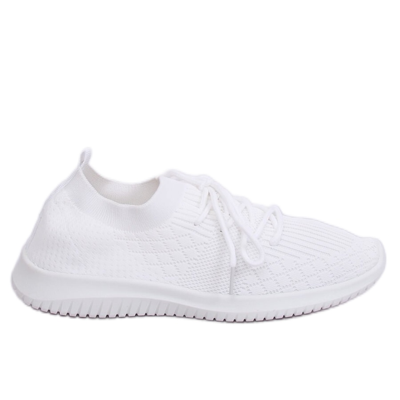Scarpe sportive bianche 7753-Y Bianco bianca