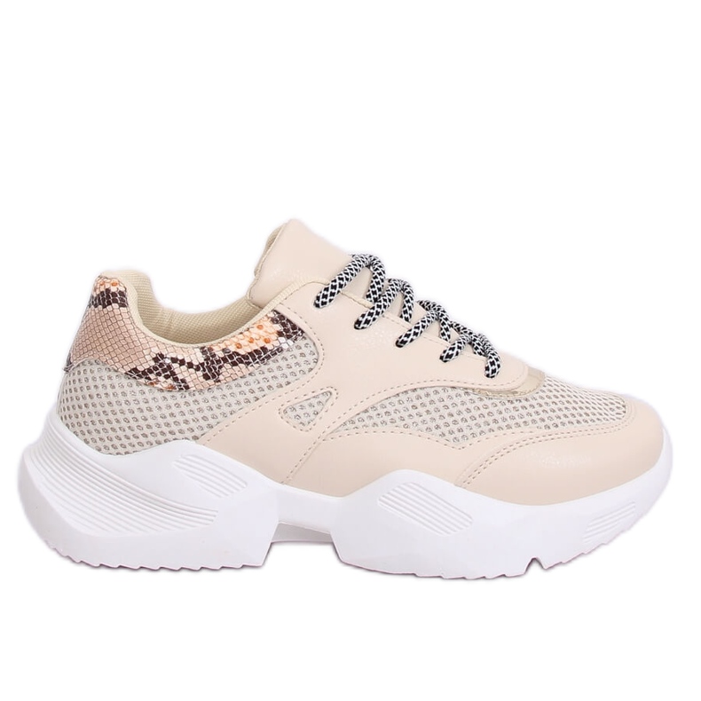 Scarpe sportive da donna beige BL192P Beige